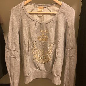 Galliano Paris Sweat Shirt S Grey - Skull